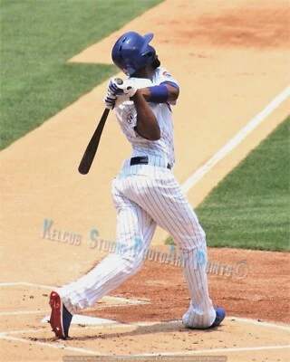 Foto Original Dexter Fowler Chicago Cubs Varios Tamaños Foto Arte Serie Mundial 2016  Foto 1 de 4