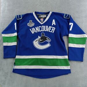 Vancouver Canucks Ryan Kesler Size 48 Jersey NHL #17 Stanley Cup 2011