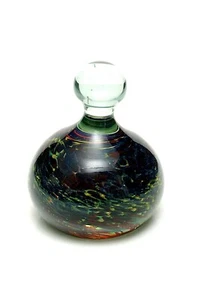 SIGNED MDINA GLASS MALTESE PAPERWEIGHT - Picture 1 of 10