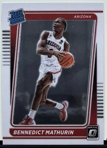 2022 Panini Chronicles Donruss Optic Draft Picks #3 Bennedict Mathurin Rookie - Picture 1 of 2