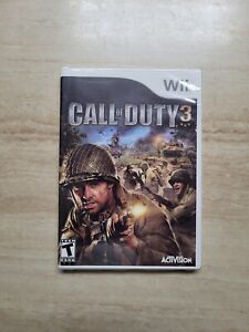 Call of Duty 3 Nintendo Wii Brand New Sealed