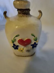 Goebel Heart Flower Jug Incised Crown Mark 1930s Pre Hummel RARE - Picture 1 of 4