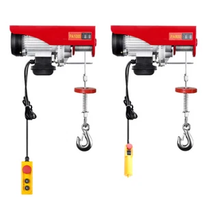 800/1000Kg Elektrisch Seilwinde Motorwinde Hub Seilhebezug Seilzug Kranwinde 5mm - Bild 1 von 32