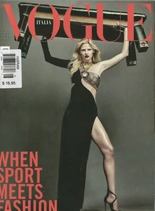 VOGUE Italia Magazine August 2016 Lara Stone New NM No Label - Picture 1 of 1