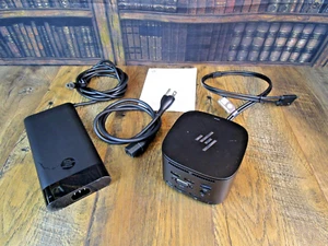 HP Thunderbolt Dock G2 HSN-IX01 Docking Station w/ Charger 230W TPN-LA10 NO BOX - Picture 1 of 14