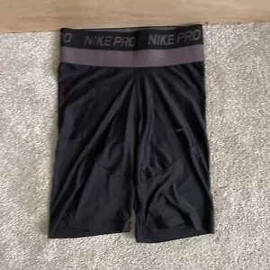 Nike Pro hypercoole Shorts Größe Small Herren Fahrradshorts schwarz elastische Taille - Bild 1 von 6