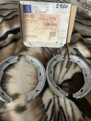 Kit de zapata freno trasero mercedes-benz c350 c300 c250 2008-2015 0044208620 Foto 1 de 2