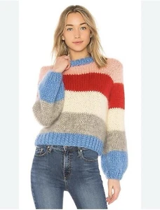 Ganni Jumper Size S Julliard Mohair Cropped Sweater Short Pullover - Picture 1 of 10