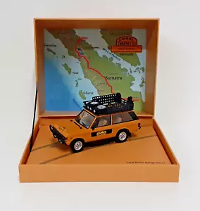 MODELLINO AUTO 1:43 ALMOST REAL RANGE ROVER CAMEL TROPHY SUMATRA 1981 MODELLISMO - Picture 1 of 8