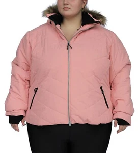 Neu Snow Country Damen Übergröße 1X 2X 3X 4X 5X 6X Vail Down Alt Jacke pink - Bild 1 von 2