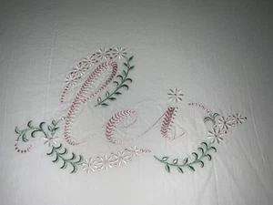 HOJA PLANA BORDADA DE PATRIMONIO ""ÉL & ELLA"" EN ITALIANO~ REGALO DE BODA~REINA - Imagen 1 de 5