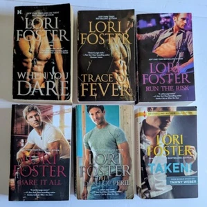 Harlequin Romance Lori Foster Set Lot of 6 Paperback Small - Picture 1 of 7