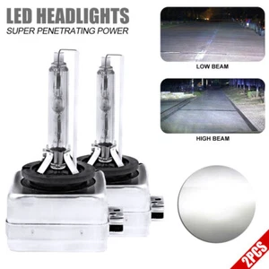 For Chevy Impala 2014-2018 - 6000K Xenon HID Headlight Bulb High Low Beam Qty2 - Picture 1 of 10