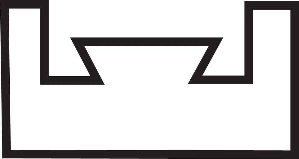 Kimpex Slide Graphite 54-5/8in Profile #4 Ref OEM 8X0-47421-00-00 Yamaha 04-197 - Image 1 of 1