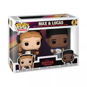 Stranger Things - Max & Lucas Pop! Vinyl Figure 2-Pack NEW - Picture 1 of 3