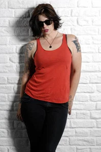 Spinnerette frontwoman Brody Dalle taken on June 6 2009 - Old Photo 3 - Picture 1 of 1