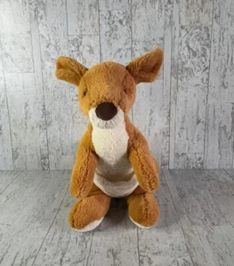 Jellycat Kylie Kangaroo Plush without Joey 12" Retired Brown White Pouch - Picture 1 of 7