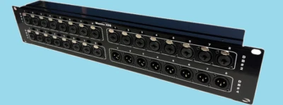 Mamba 32XDB - 24 Combo (XLR/TRS/TS) and 8 XLR Male to 4 DB25 Patch Bay - Image 1 of 4