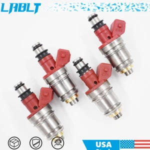 LABLT Set Of 4 Fuel injectors Fit For 1990-1994 Nissan D21 1995 Pickup 2.4L - Foto 1 di 10