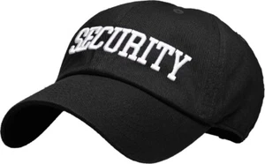 KB Ethos Black Security Police Tactical Dad Hat – 1st Responder Adjustable Cap - Picture 1 of 3