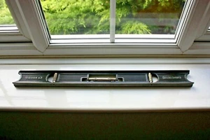 VINTAGE STANLEY NO 36 SWEET HEART 24 IN SPIRIT LEVEL CARPENTER JOINER TOOL VGC  - Picture 1 of 11