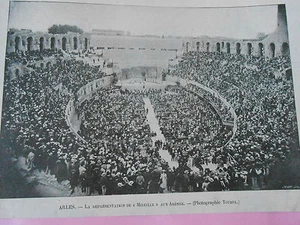 Arles Die Darstellung von Mireille aux Arènes Bild Druck 1900 - Bild 1 von 1