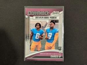 2025 Panini Absolute OMARION HAMPTON TRE HARRIS #I-OHN Rookie Introductions RC - Picture 1 of 2