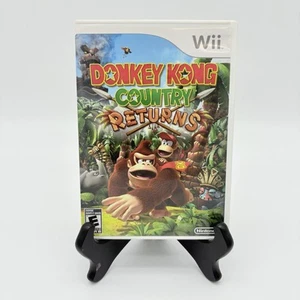 Donkey Kong Country Returns Nintendo Wii Complete W/ Manual - Picture 1 of 5