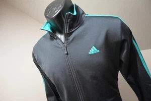 Adidas Track Jacket Full Zip ClimaLite Performance Atletica Grigio Donna Medium - Foto 1 di 9