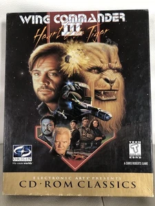 Wing Commander 3 (1994, Origin) - Win 9x/DOS PC - Big Box Complete - 4 Disc Set - Picture 1 of 6
