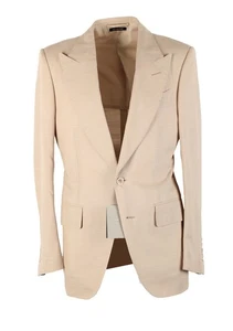 Traje TOM FORD Dyllan Sand Talla 46/36R EE. UU. Nuevo Con Etiquetas - Imagen 1 de 8