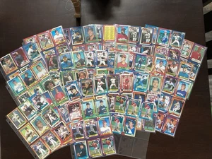 ⚾ Vintage Topps 1990 MLB Trading Card Lot - 203 Karten + 23 Vinyl Sleeves VF - NM - Bild 1 von 24