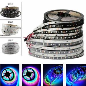 WS2811 Addressable Dream Color 1M 5M 300Led 5050 RGB Pixel LED Strip Light DC12V - Picture 1 of 9