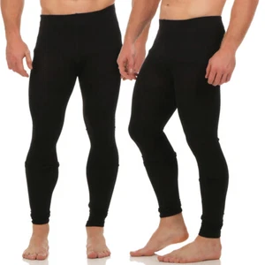 1 / 2er Set Herren Thermo Leggings Unterhose Hose Unterwäsche Männer Leggings  - Imagen 1 de 6