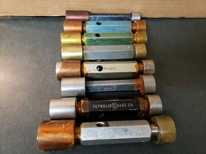 SMOOTH PIN PLUG GAUGE GO NO GO GAUGE eight tools - Picture 1 of 9