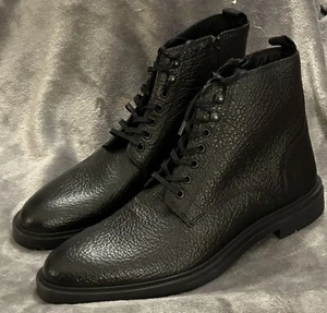 Botas HUGO BOSS, Talla UE 44 / Reino Unido 10 / EE. UU. 11, Hechas en Portugal, Negras - Imagen 1 de 8