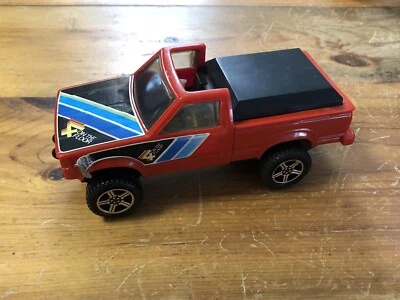 VINTAGE 1982 RED MATTEL 4 ON THE FLOOR PICKUP TRUCK MADE IN HONG KONG - Image 1 of 4