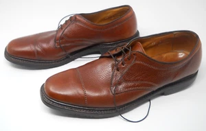 Allen Edmonds Park Avenue Oxfords Brown Cap Toe Dress Shoes Style - Size 12 B - Picture 1 of 13