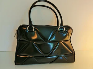 Gabriele Strehle / Strenesse Tasche, Shopper, Business Schwarz, Glanzleder TOP - Bild 1 von 10