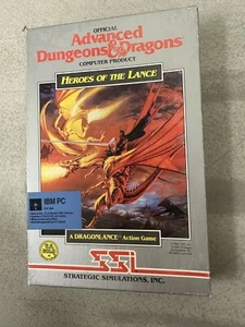 Advanced Dungeons & Dragons Heroes of the Lance PC IBM 3 SPIEL SAMMLEREDITION - Bild 1 von 1