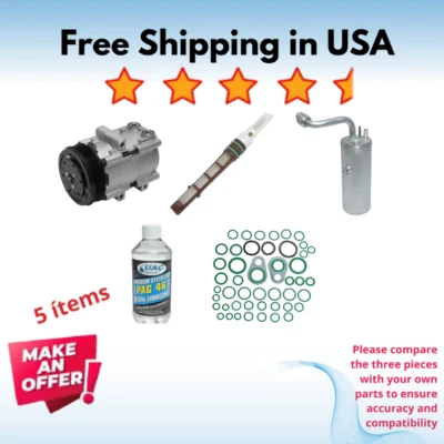 Compressor & Driers A/C Fit Ford F-250 Super Duty 2002-2007 - Image 1 of 4