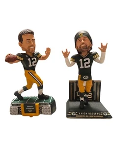 *RARE* Aaron Rodgers FOCO Bobbleheads - Picture 1 of 2