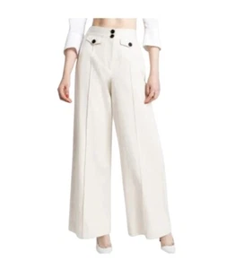 A.L.C. Barrett High Waist Wide Leg Cotton Linen Beige Cream Pant Size 6 - Picture 1 of 7