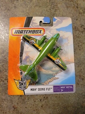 Avión Matchbox Skybusters MBX Dino FLT M0191 2007 sellado en tarjeta Foto 1 de 4