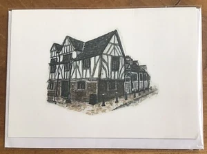 The Guildall Building Leicester Greeting Card - Picture 1 of 2