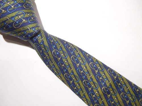 HERMÈS Cravatta uomo HERMES Francia vera seta cravatta abito classico lusso multicolore W696