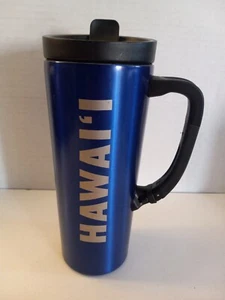 Starbucks Blau Hawaii Vakuum Edelstahl Becher Clip Schluck Griff 16 Unzen - Bild 1 von 5