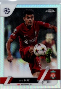 2022-23 Topps Chrome UEFA Club Competitions Refractor #199 Luis Diaz - Picture 1 of 2