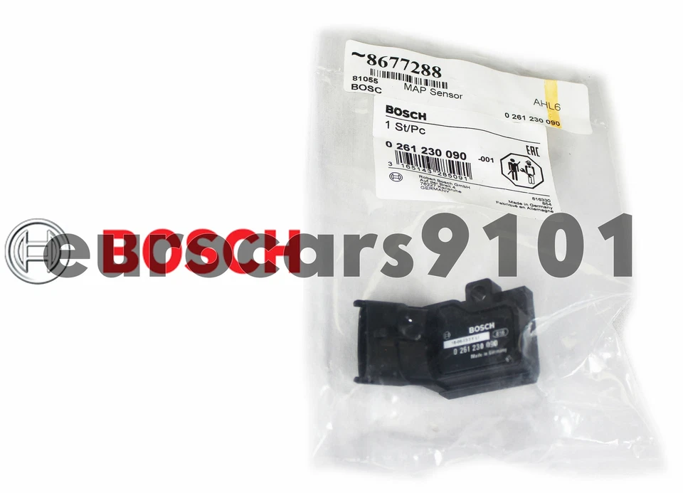 ¡Nuevo! Sensor de presión absoluta colector Volvo XC90 Bosch 0261230090 8677288 Foto 1 de 1