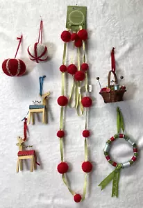 Sewing Themed Christmas Ornaments Lot 8 - Picture 1 of 14